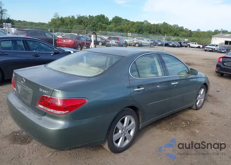 2006 Lexus Es 330 из США, поврежденный, VIN JTHBA30G265172772